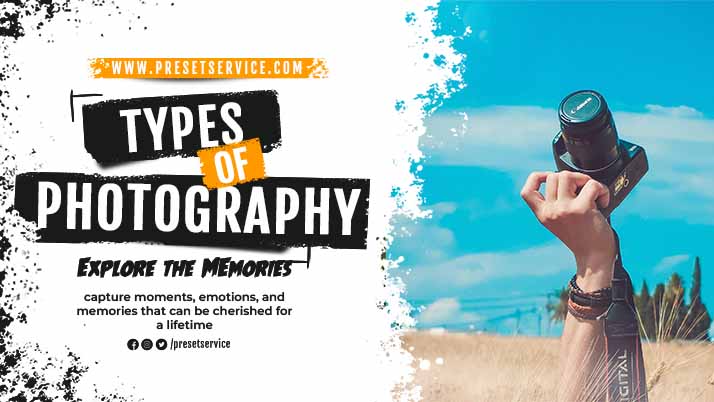 types of photography