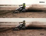 cinematic light before and after looks
