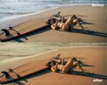cinematic preamble before and after looks