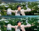 film lut before and after look